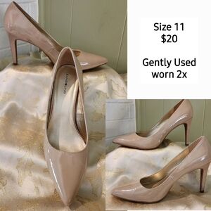 Women's Beige Pumps Size 11